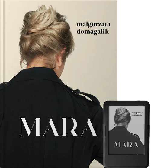 Książka „Mara” z autografem Autorki i e-book